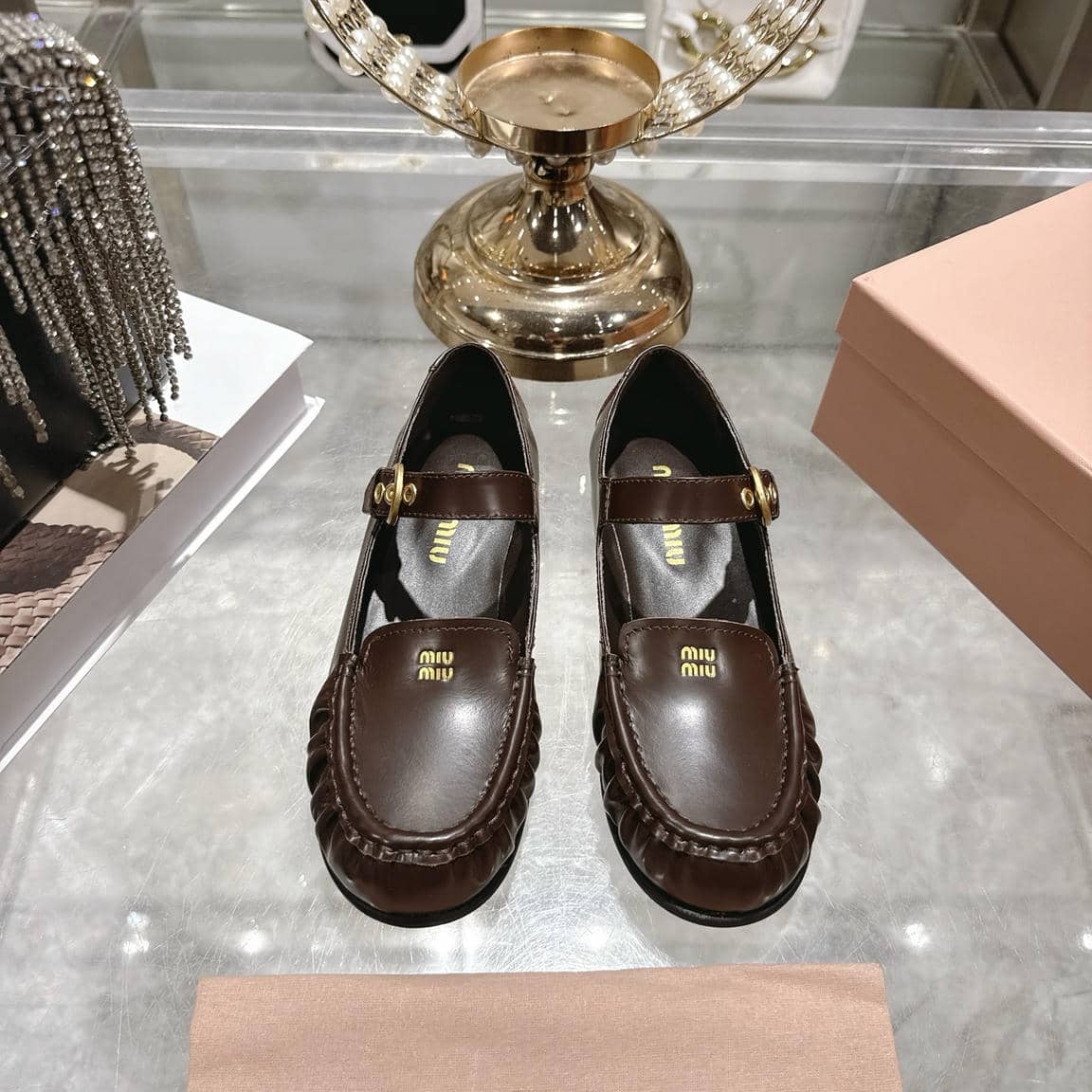Miu Miu ballet flats 1-2